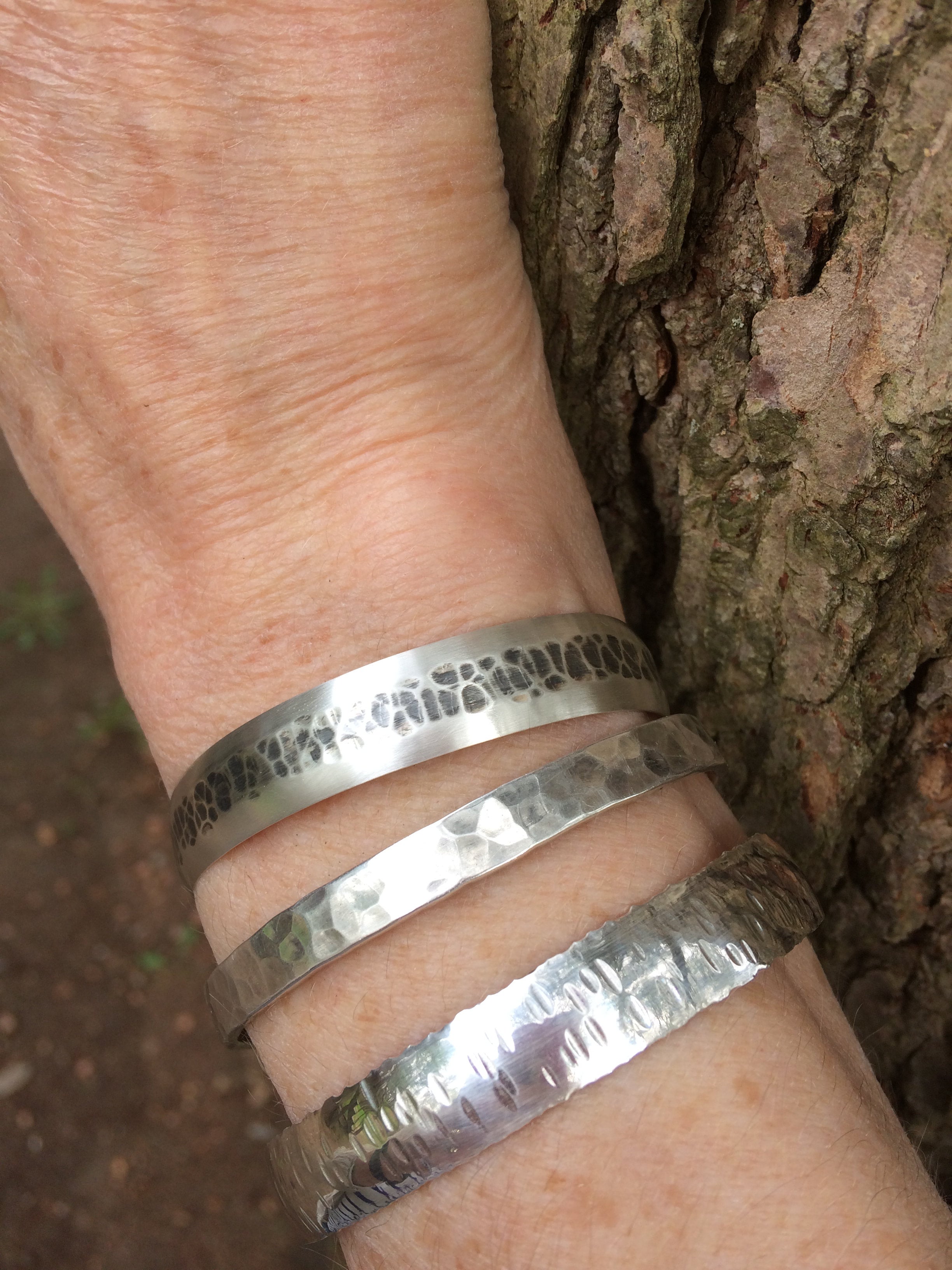 Birch bark cuff bracelet on sale